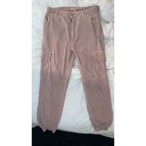 Joes Jeans blush pink cargo pant size 26